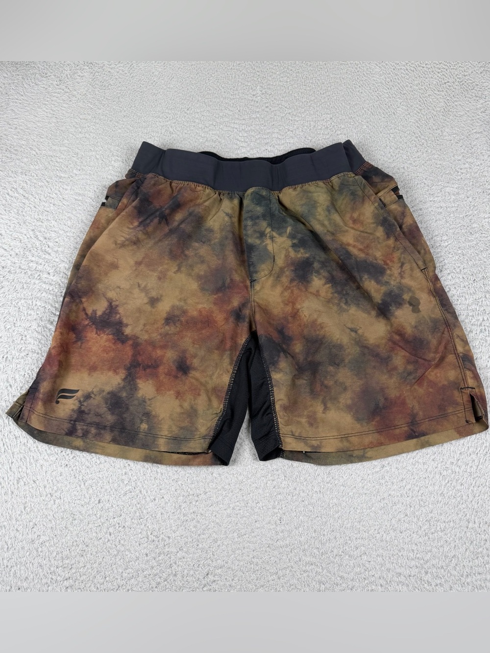 Fabletics Shorts Mens Small Terra Camo Unlined Athletic Workout Gym Running